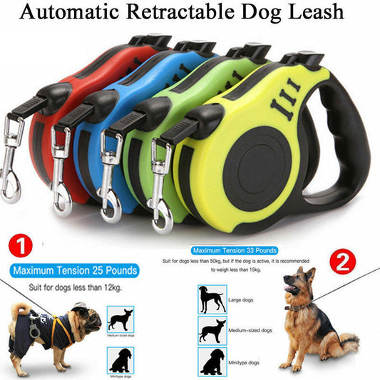 Pet Collar Automatic Walking Lead